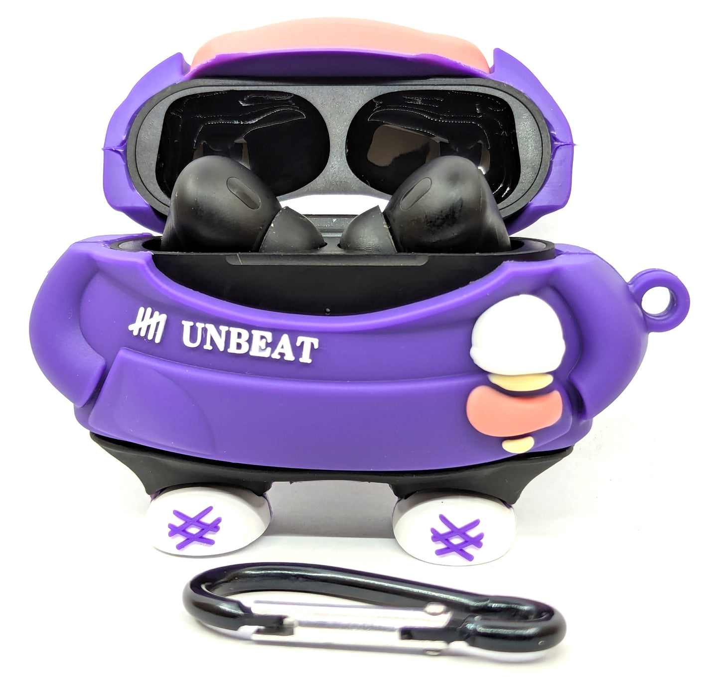 3D Cartoon & Superhero AirPods Case – Fun Character Silicone Cover with Hook