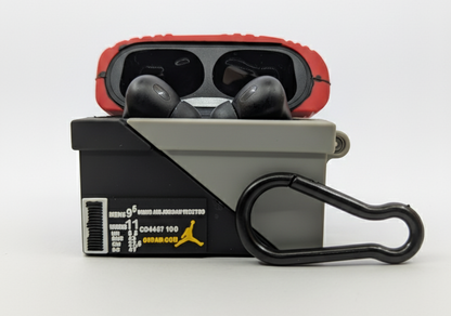 3D Air Jordan Sneaker AirPods Case – Retro Basketball Style