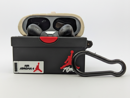 3D Air Jordan Sneaker AirPods Case – Retro Basketball Style