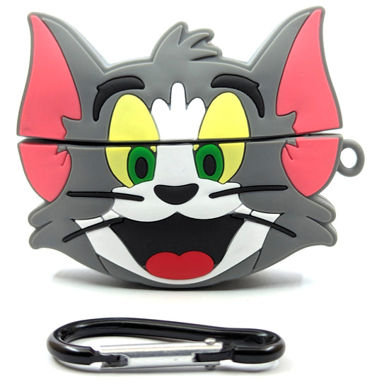 3D Cartoon & Superhero AirPods Case – Fun Character Silicone Cover with Hook