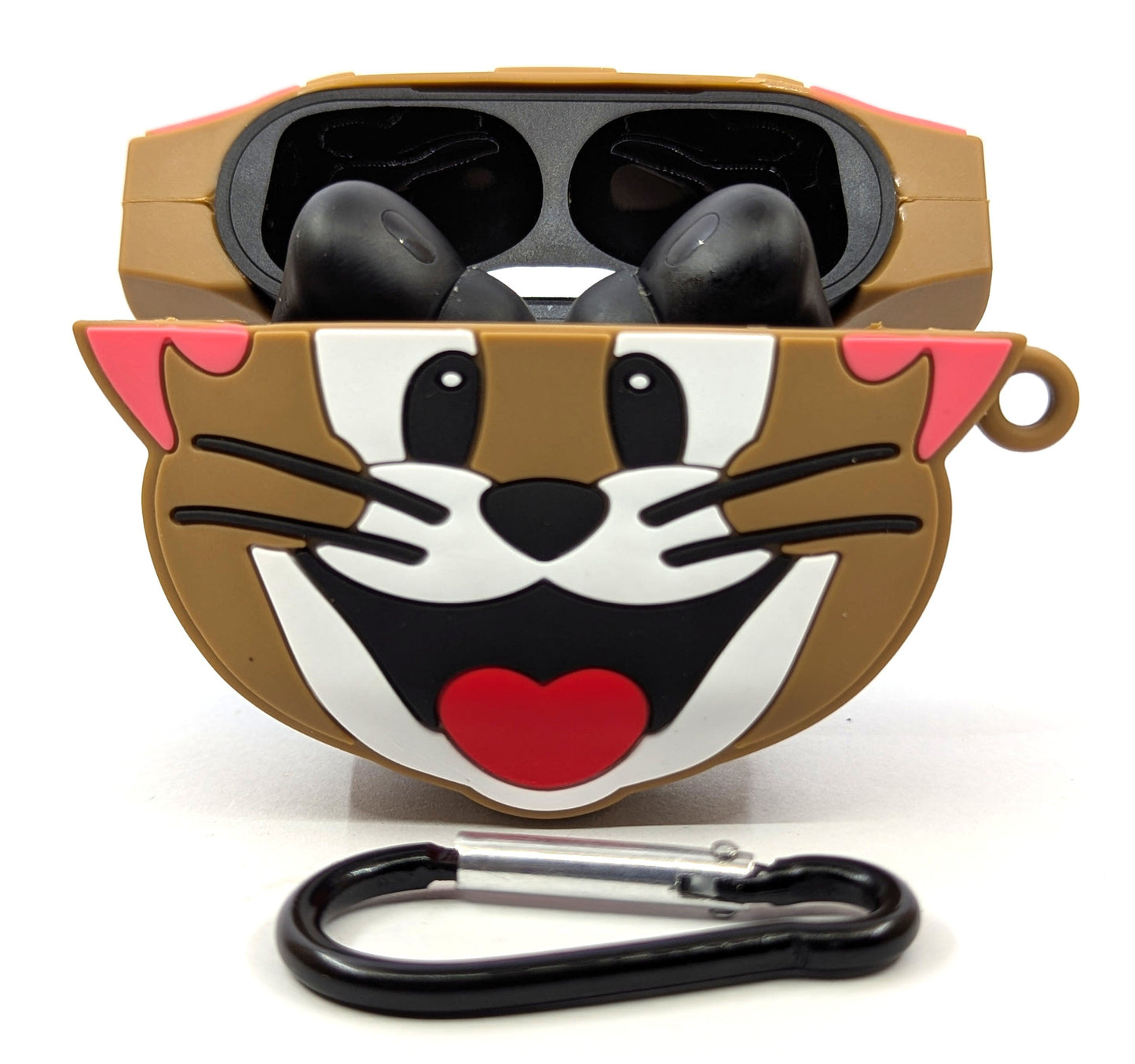 3D Cartoon & Superhero AirPods Case – Fun Character Silicone Cover with Hook