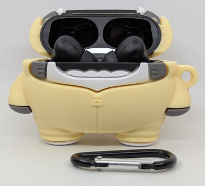 3D Cartoon & Superhero AirPods Case – Fun Character Silicone Cover with Hook