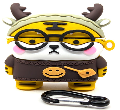 3D Cartoon & Superhero AirPods Case – Fun Character Silicone Cover with Hook